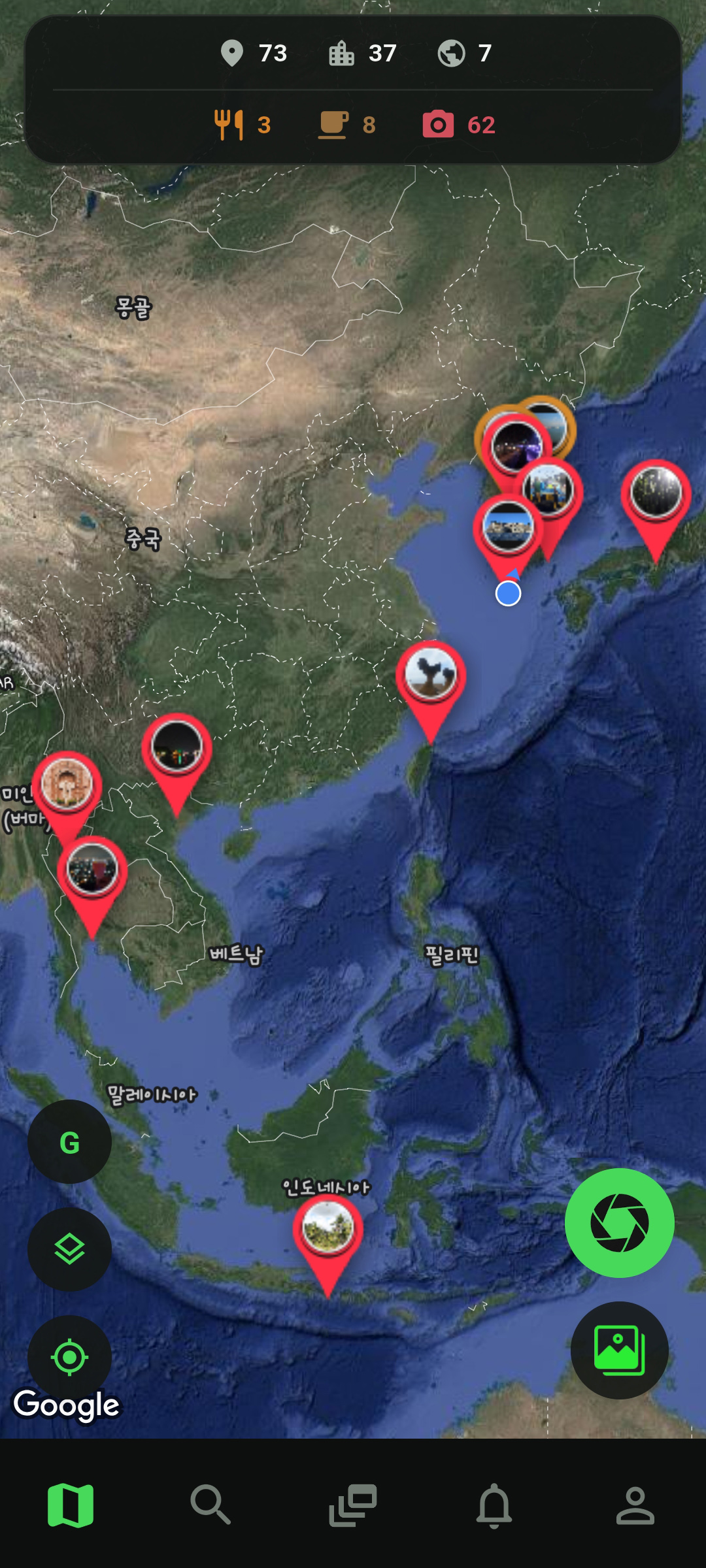 amsma app on map